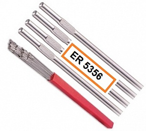 Прутки алюминиевые GWC ER5356 (AlMg5) ф2,4мм, пенал 5кг