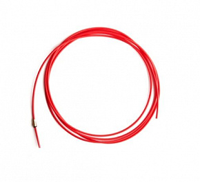 Спираль подающая Foxweld D=1,0-1,2mm (тефлон / L=3,0m) красный