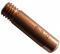 Контактный наконечник Abicor Binzel E-Cu M6 D=0,8/L=25,0mm